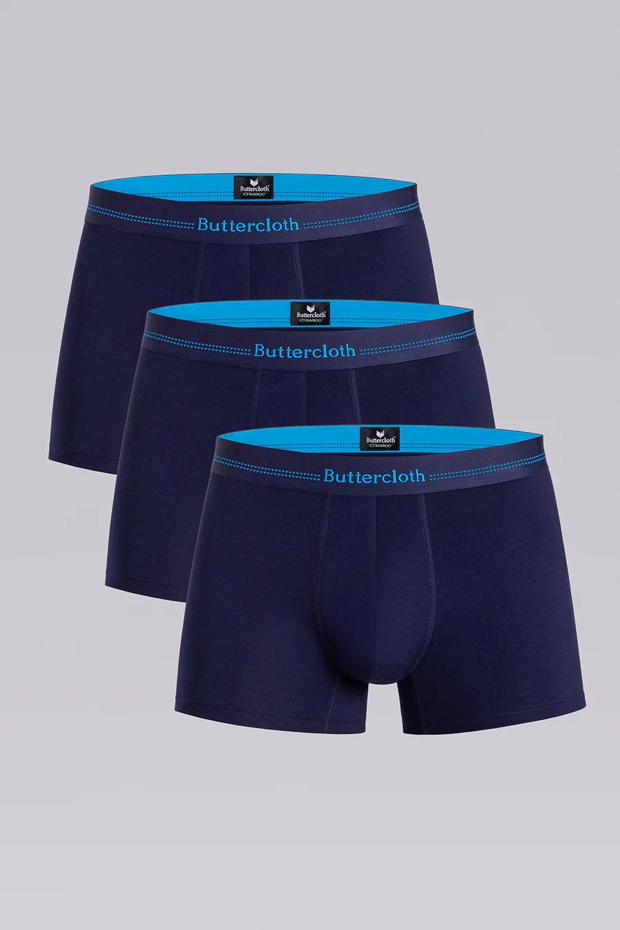 Airy In Navy Cyan 3 Pack