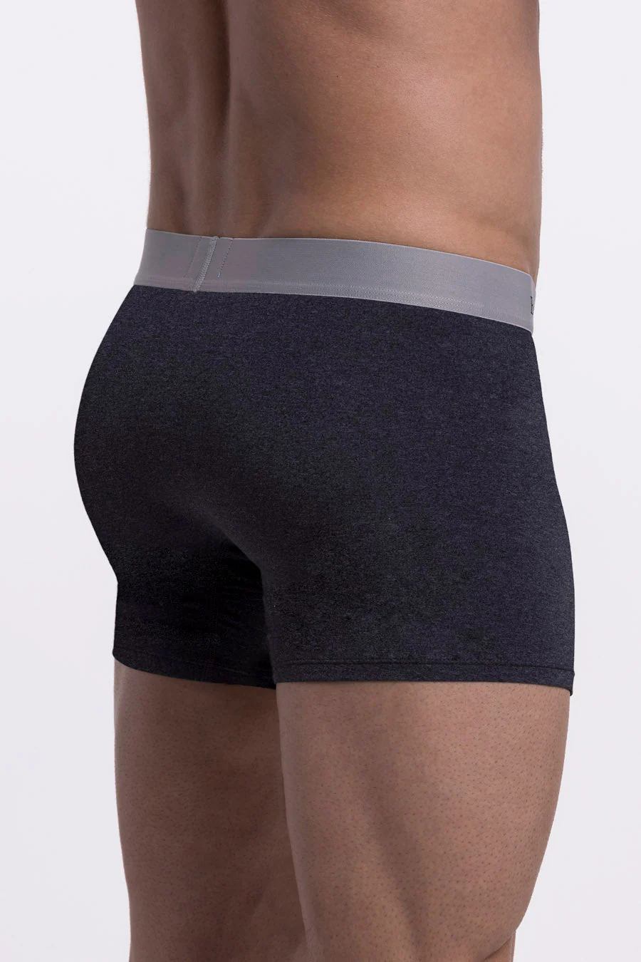 Brisk Secret In Icy Cotton 3 Pack Dark Heather Grey - Image 4