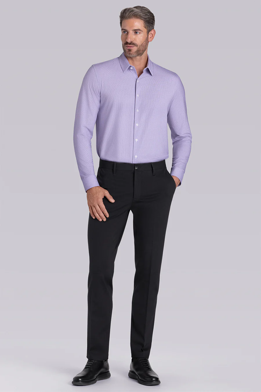 Honorable In Lavender Navy - Image 4