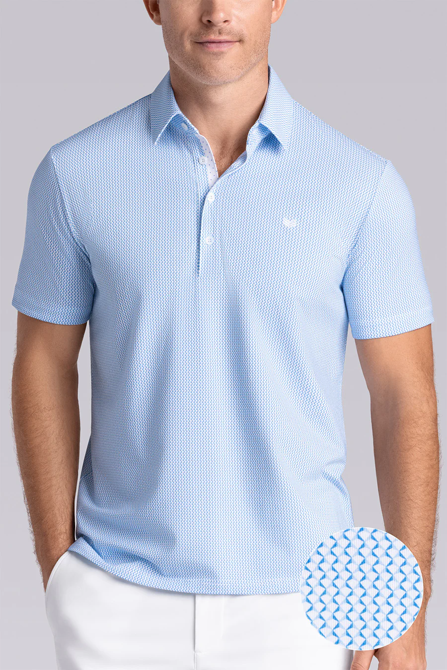 Mosaic in Light Blue