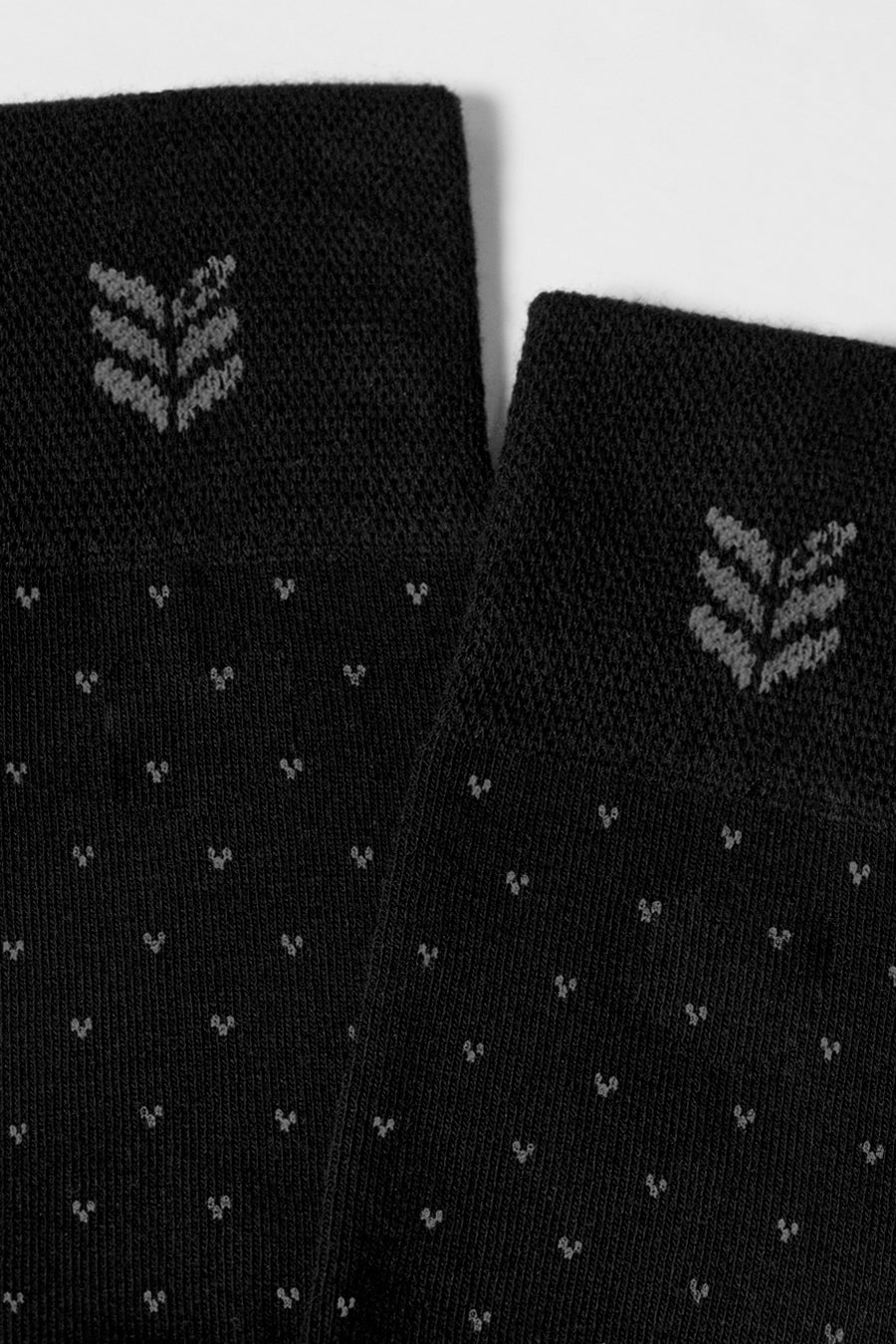 Step In Style Socks In Black Charcoal - Image 2