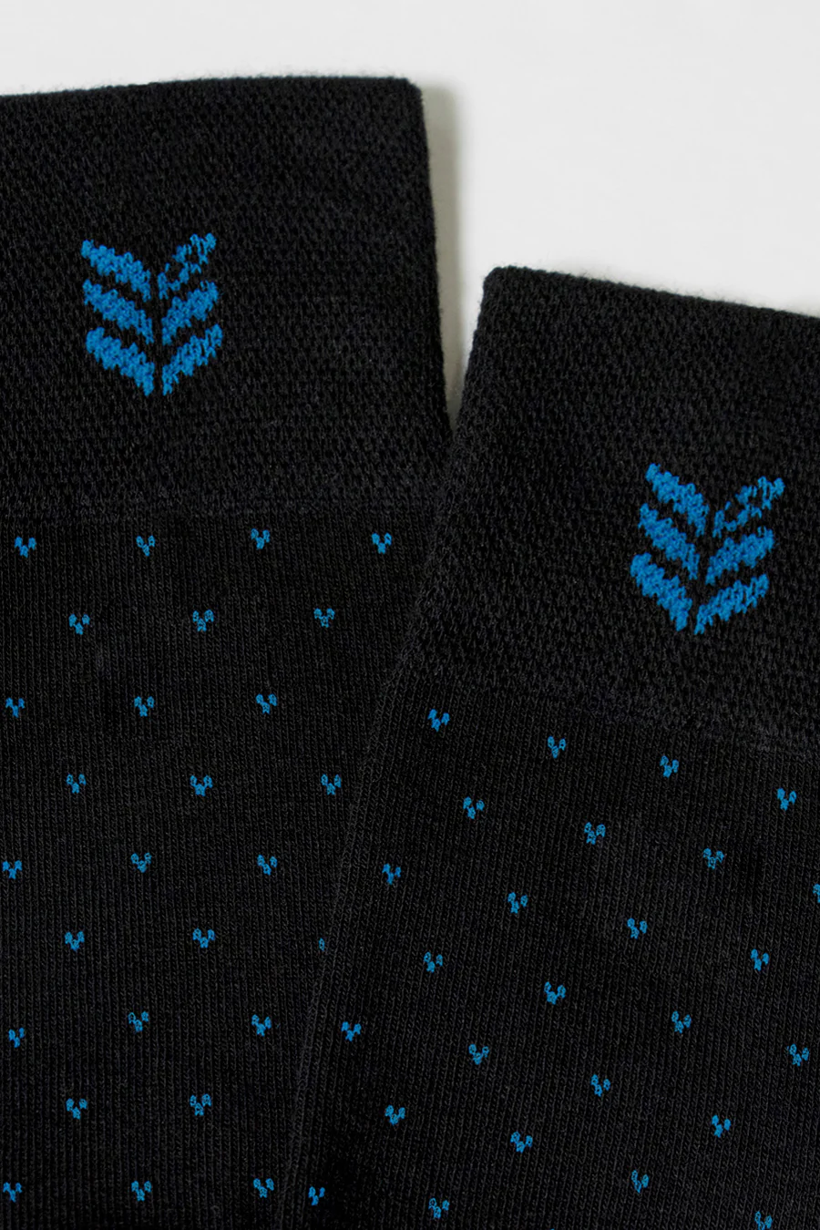 Step In Style Socks In Black Cyan - Image 2