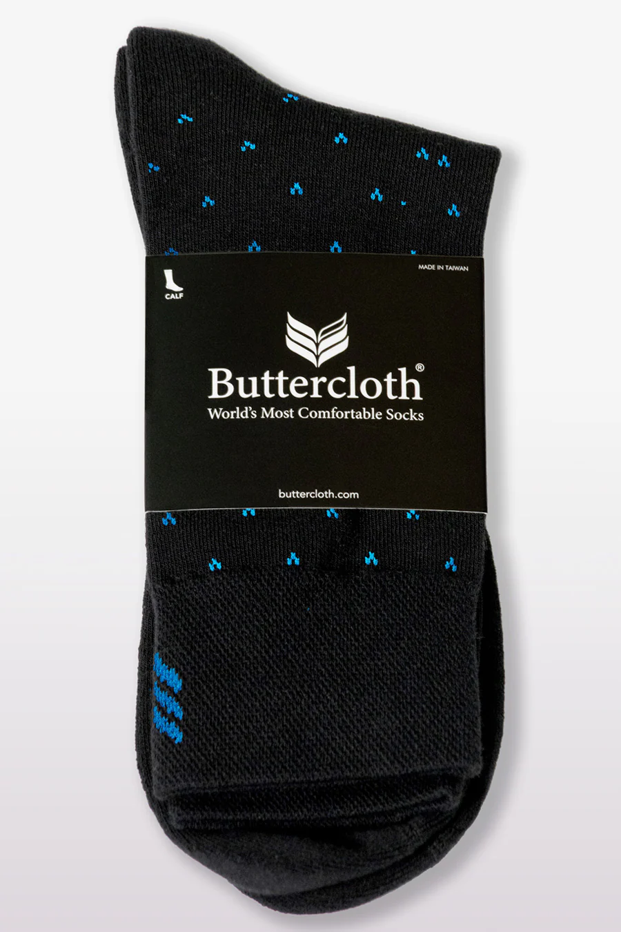 Step In Style Socks In Black Cyan - Image 5