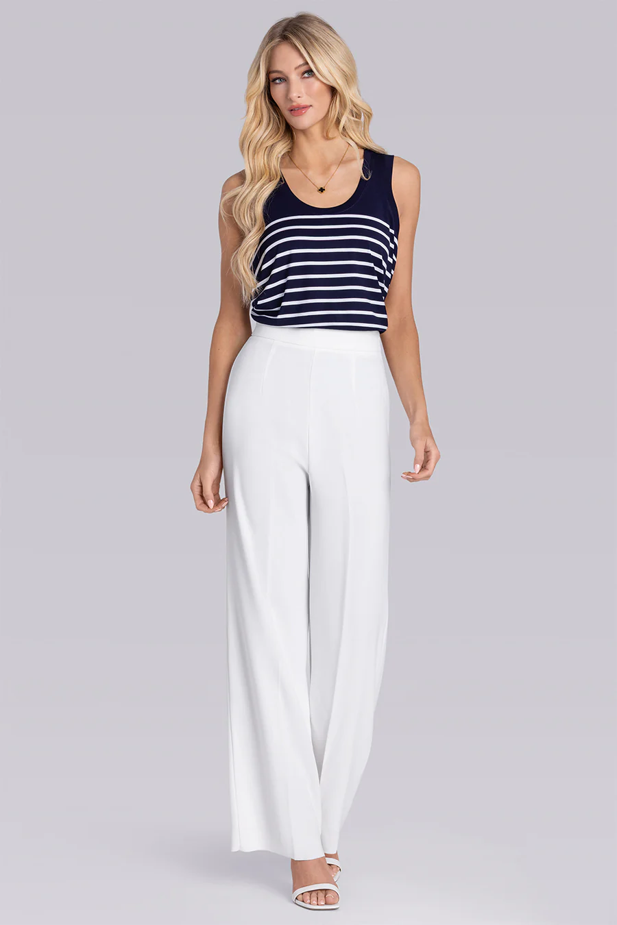 Summer Nights in Deep Sea Blue White - Image 5
