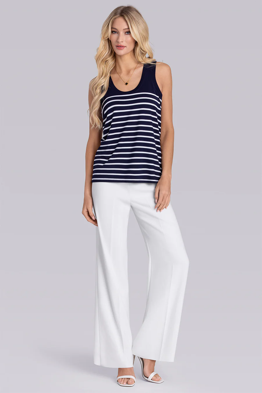 Summer Nights in Deep Sea Blue White - Image 6