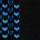 Walk This Way Socks in Black Cyan - Image 6