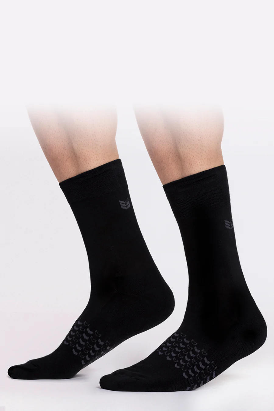Walk This Way Socks In Black 3 Pack - Image 4